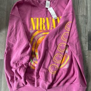 Urban Outfitters oversized Nirvana sweater
